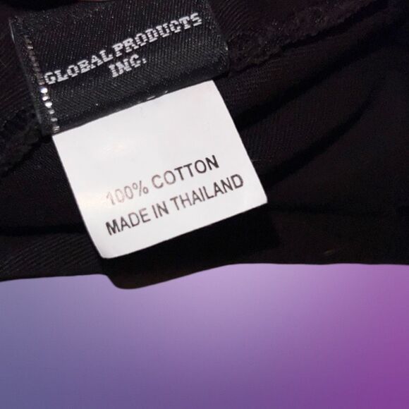 Harley-Davidson Faded H-D Text Polyester Tie-Back Headwrap Purple - Picture 4 of 5